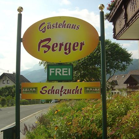 Gästehaus Berger Tröpolach Exterior foto